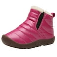thumbnail image 1 of FUZHIQ Winter Snow Boots for Kids Girls Winter Snow Boots Comfortable Soft Sole Velvet Insulated Outdoor Footwear for Cold Weather Warm Shoes for 12.5-13 Years, 1 of 8