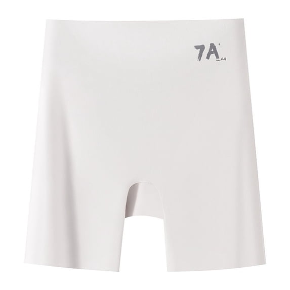 FUZHIQ Women's Seamless Ice Silk Safety Shorts Under Dresses Anti Chafing Tummy Control Boyshorts Lifter Invisible Underwear with Breathable Crotch