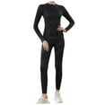 thumbnail image 1 of FUZHIQ Women's Thermal Underwear 2 Sets Long Johns with Fleece Lined Long Sleeve Top & Bottom Base Layer Cold Weather, 1 of 8