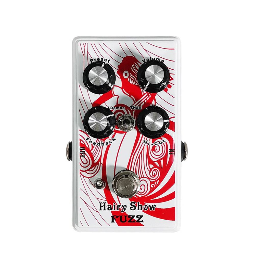 FUZZ Pedal Effect FUZZ Guitar Effect Pedal for Electric Guitar Bass String Instrument