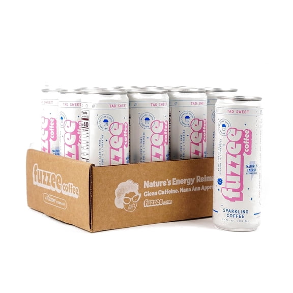 Fuzzee Coffee Tad Sweet, 12 Pack