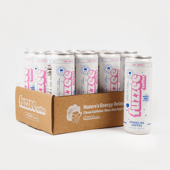 Fuzzee Coffee Tad Sweet, 12 Pack