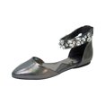 thumbnail image 1 of FUZZY Jill Women's Wide Width Open Shank Casual Dress Flats, 1 of 11