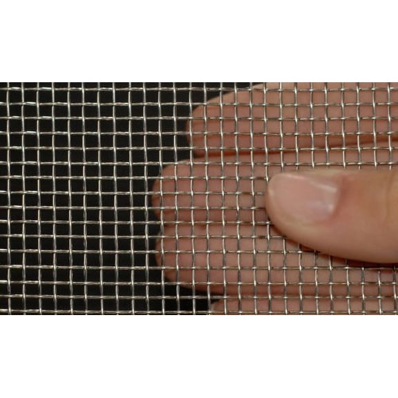 FV100-SS8H: Foundation, Sub-floor, Soffit and Garage Replacement Vent - Heavy Stainless Mesh (316 Marine Grade) (5 x 14 Rough Opening)