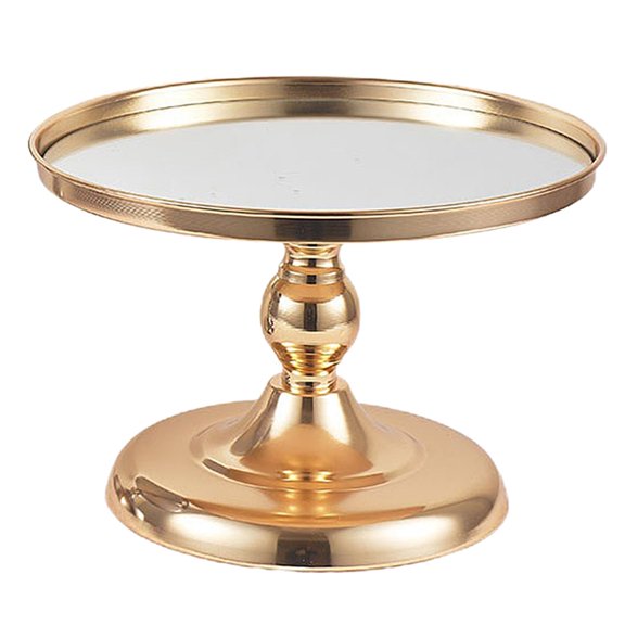 FVDPWYE 1-Tier Cupcake Stand, Round Dessert Candies Cake Serving Stand, Fruit Snack Tray L