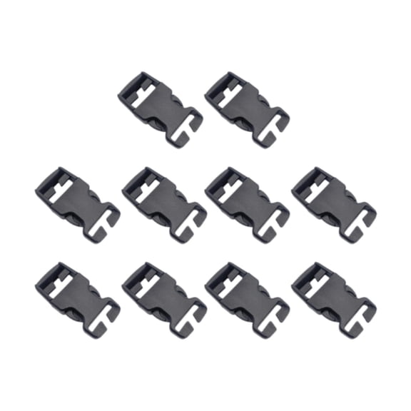 FVDPWYE 10 Count Quick Release Buckles for Side Use, No Sewing Required for Nylon Straps 6.7cmx2.6cm