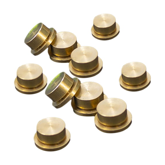 FVDPWYE 10 Pieces Oil Mini Bearing Copper Rotatable Necklace Bearings Miniature Bearings