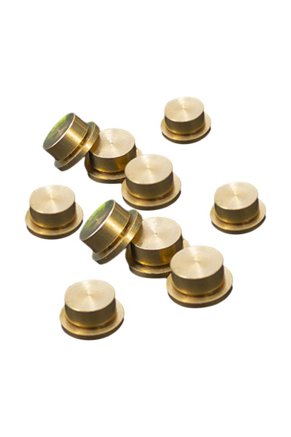 10 Pieces Oil Mini Bearing Copper Rotatable Necklace Bearings Miniature Bearings