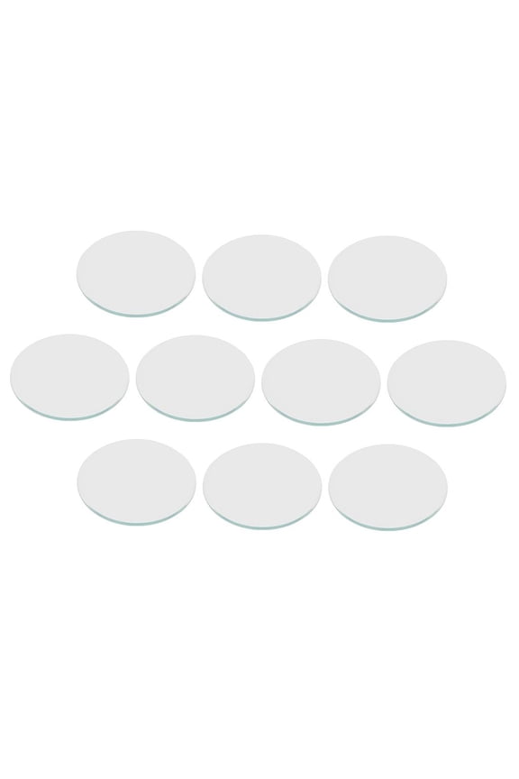 10 flat watch glass pieces, 1 mm thick, 30-36 mm mineral watch glass replacement 35mm