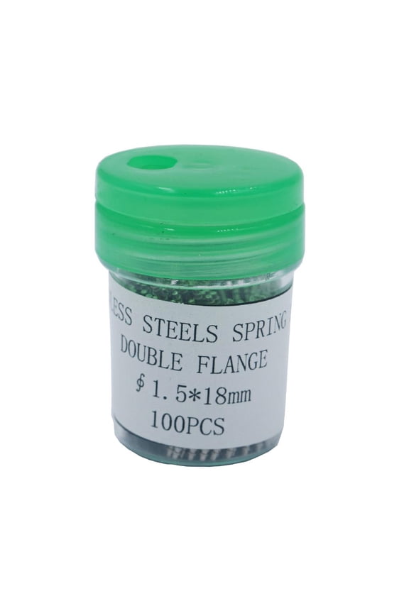100 Pcs Spring Bar Pins Watchmaker Watch Band Spring Bars Strap Link Pins Repair 18mm