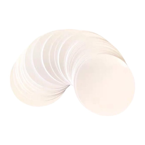 FVDPWYE 100 Pieces Button Badge Blank Paper Button Making Supplies for DIY Lovers Button 75MM