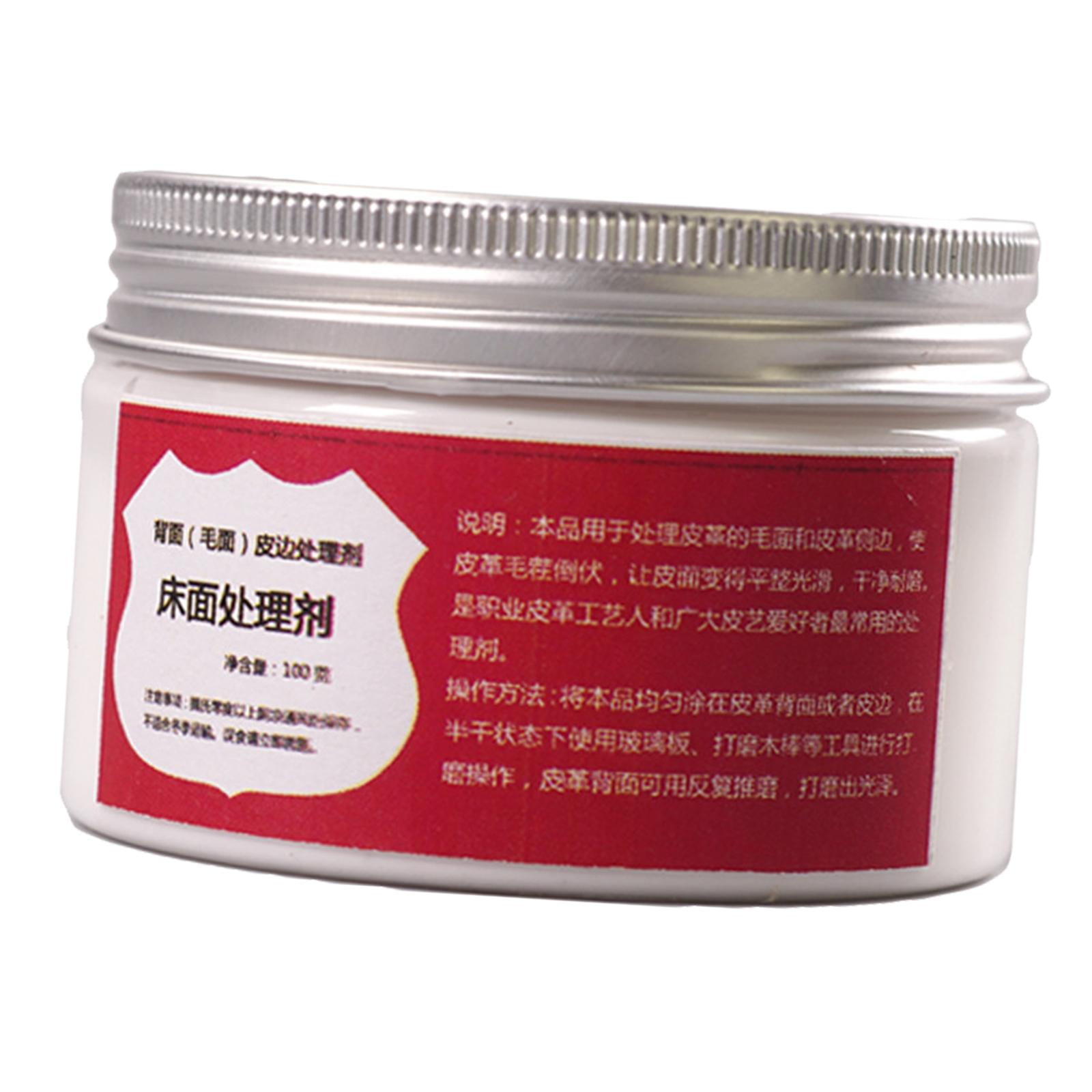 FVDPWYE 100ml Leather Finish Rougher Burnisher Shoes Bags Leathers Care Protects Leather