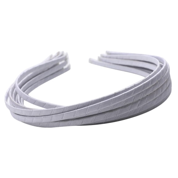 FVDPWYE 10pcs Hair Elastics, Satin Scrunchie Headbands Hair Bands Elastic Chouchous Hair White