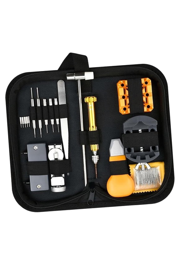 132x Watch Repair Kit Back Removal Adjustment Opener Carrying Opener Accessories
