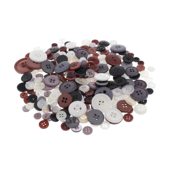 FVDPWYE 150g and 4 Holes Resin Sewing Craft Buttons Multicolor 1