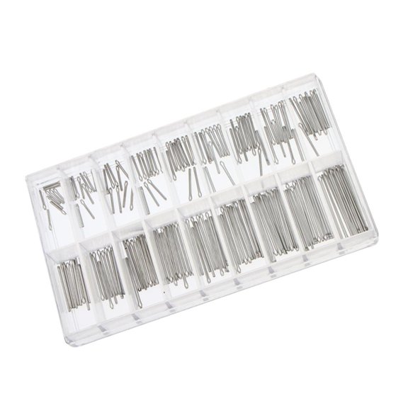 FVDPWYE 180 Pieces Stainless Steel Watch Pins With Double Flange For Metal Bracelets.