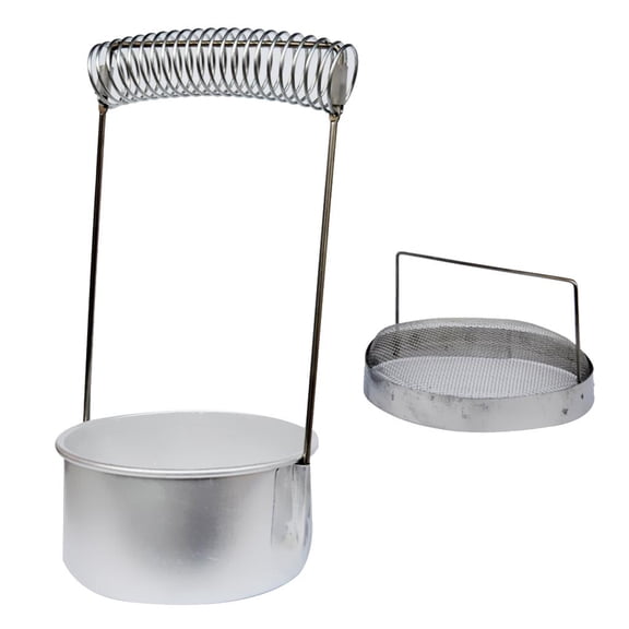 FVDPWYE 1pcs Aluminum Alloy Artist Paint Brush Washer Cleaner Bath Spring Holder