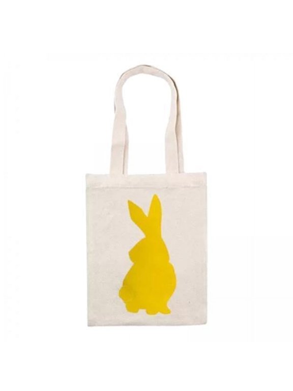 2-3 of pack Non-woven Easter Bunny Tote Rabbit Bag Gift Festive Party Supplies 2 Pcs