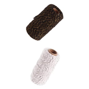 FVDPWYE 2 Pieces 328 Feet Cotton Thread for Crafts.