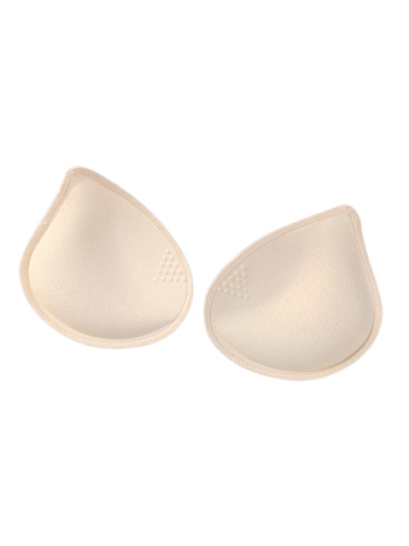 2 Pieces Bra Pads Inserts Memory Foam Breast Enhancers for Yoga Wear Bikini Tops 5cm thick