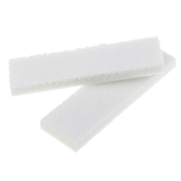 FVDPWYE 2 Pieces White Edge Dyeing Fiber Strip for Leather Craft Accessory DIY Tool 10 x