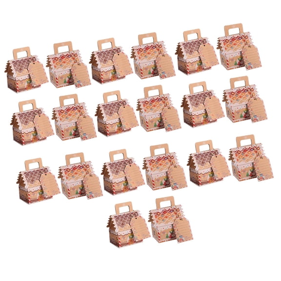 FVDPWYE 20 Pieces Candy Boxes Candy Gift Bag Packing Supply Creative Party Favor Bag for