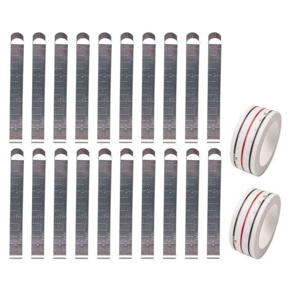 FVDPWYE 20 Pieces Hemming Clip Measure Locator Clip 3in Accurate Tool Durable Portable