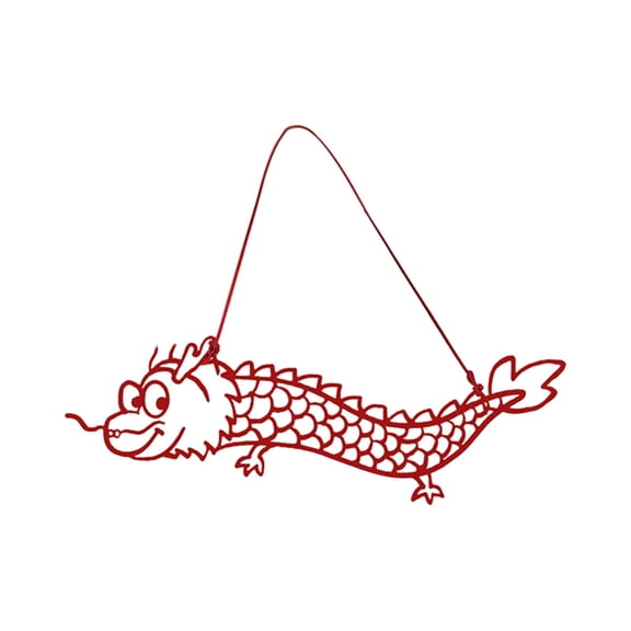 FVDPWYE 2024 Chinese Dragon Lunar Year Hanging Decoration for Bedroom Dorm Farmhouse