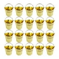 thumbnail image 1 of FVDPWYE 20Pcs Small Candy Buckets Cookie Barrel Party Favors with Handle Fashion Wedding Gold, 1 of 9