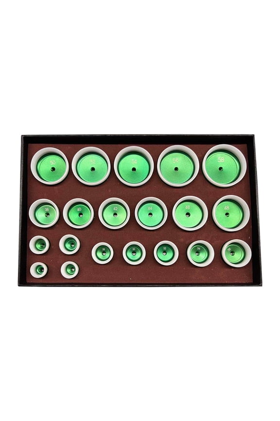 20Pcs Watch Press Dies Capping Machine Dies Alloy Watch Back Cover Pressing Dies