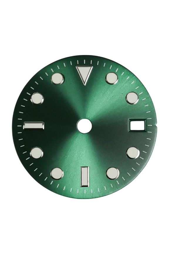 29 mm Watch Dial Green Luminous Modification Repairing Stylish Metal Lightweight