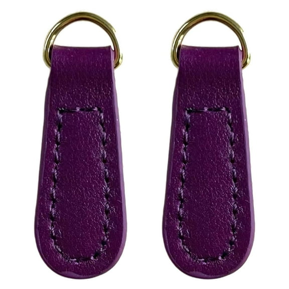 FVDPWYE 2Pcs Zipper Pulls Zip Pulls PU Leather Replacement Zip Puller Tag Zipper Pullers