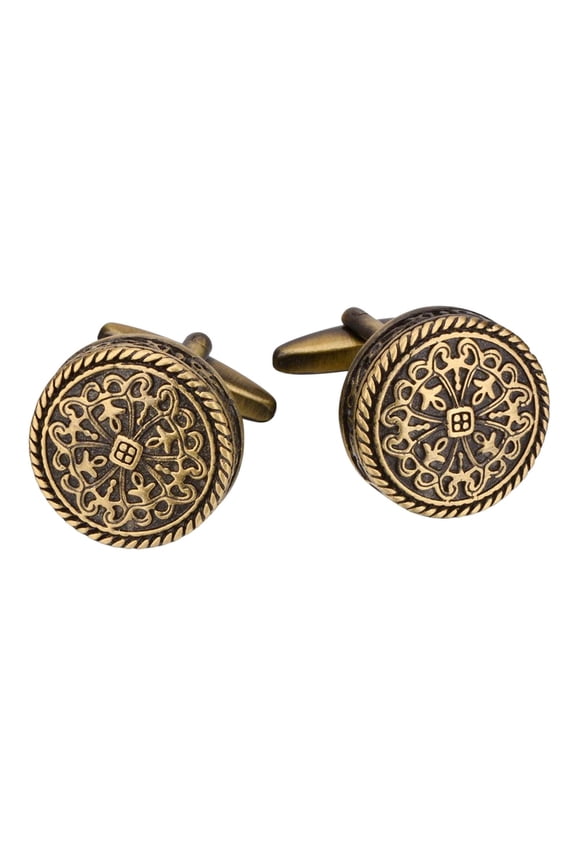 2pcs Bronze Plated Vintage Antique Metal Blazer Cuff Button 20mm For Suits Jacket