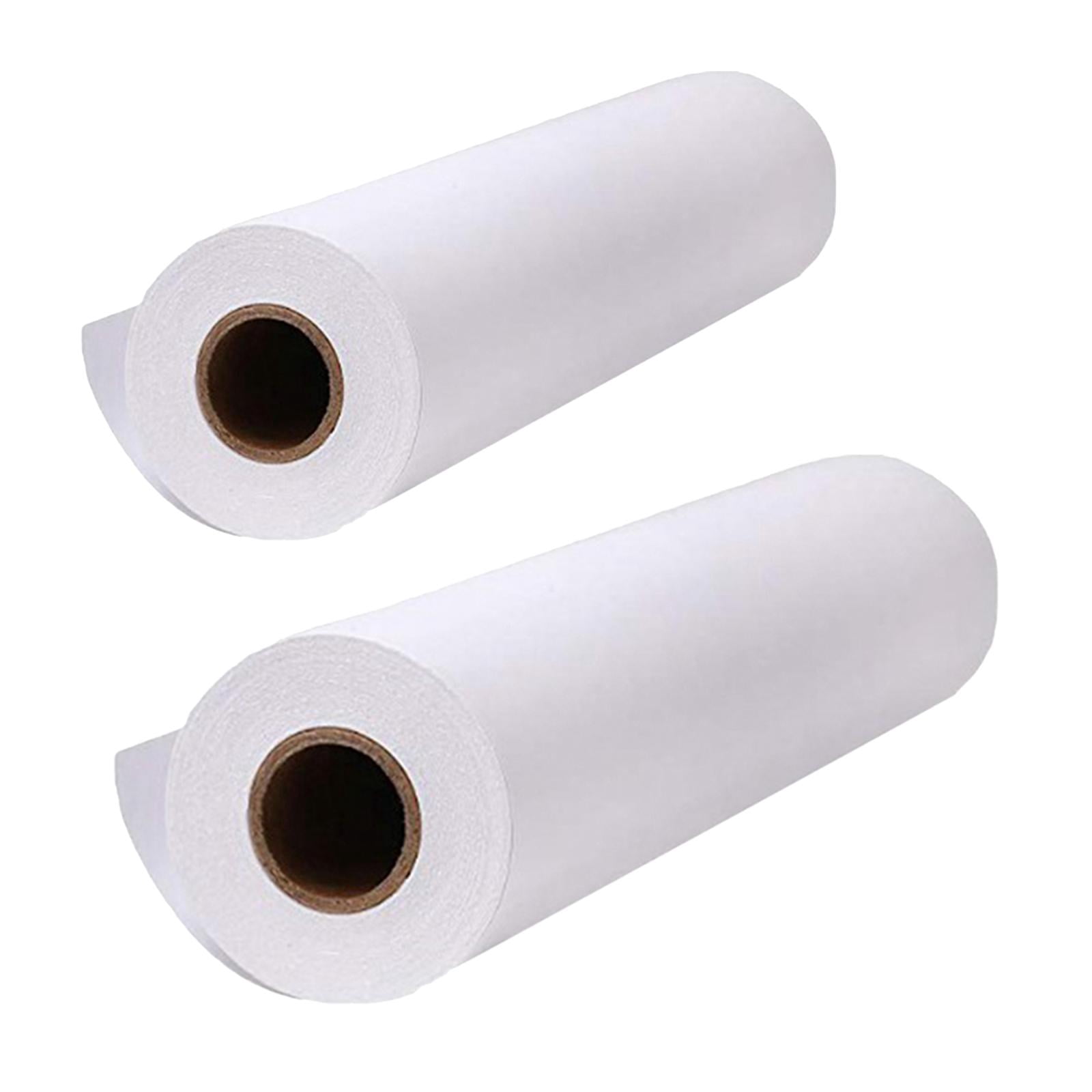 FVDPWYE 2x 20/30m Drawing Paper Roll Kid Sketching for Watercolor Acrylic Oil Painting