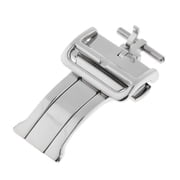 FVDPWYE 2xStainless Steel Push Folding Deployment Clasp Watch Band Strap Buckle 20mm