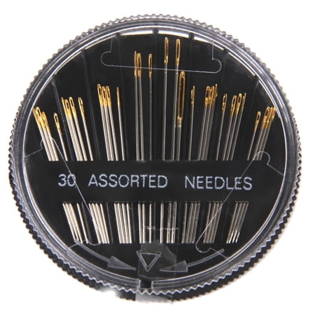 FVDPWYE 3 Count Assorted Hand Sewing Needles Per Pack, Larger Heads For Easy Threading.