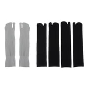 FVDPWYE 3 Pairs Split 2-Toe Flip Flop Tabi Sandal / Geta / Sports Socks Unisex