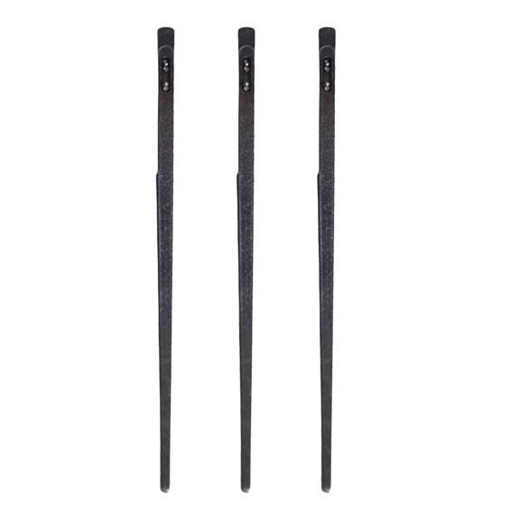 FVDPWYE 3 Pieces Lacing Nee Dle Handmade Tool Leather Sewing Nee Dle Professional Repair 2 Prong