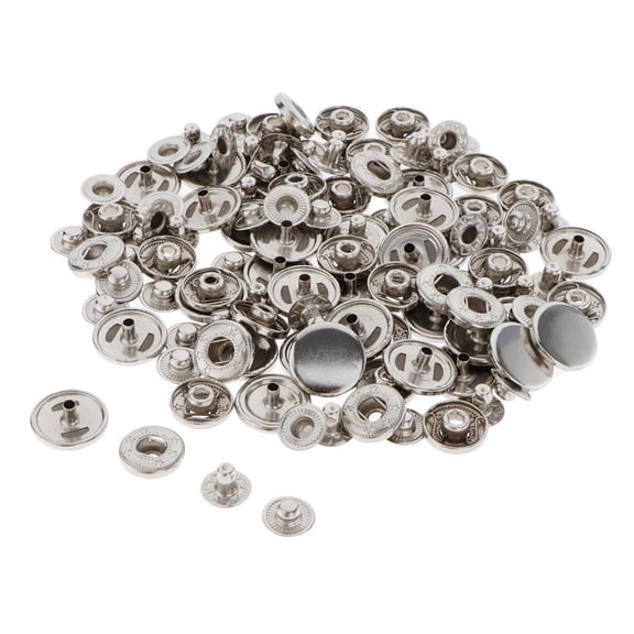 FVDPWYE 30 Buttons Invisible Press Button Jacket 12mm