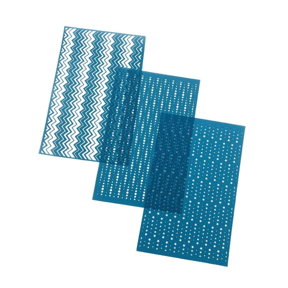 FVDPWYE 3Pcs Silkscreen Stencil Stencils Mixed Screen Printing Kit Silkscreen Print Kit UV04