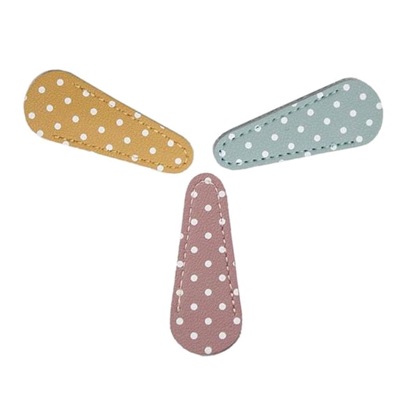 FVDPWYE 3x PU Leather Sewing Scissors Sheath Embroidery Scissors Protector Cover Storage