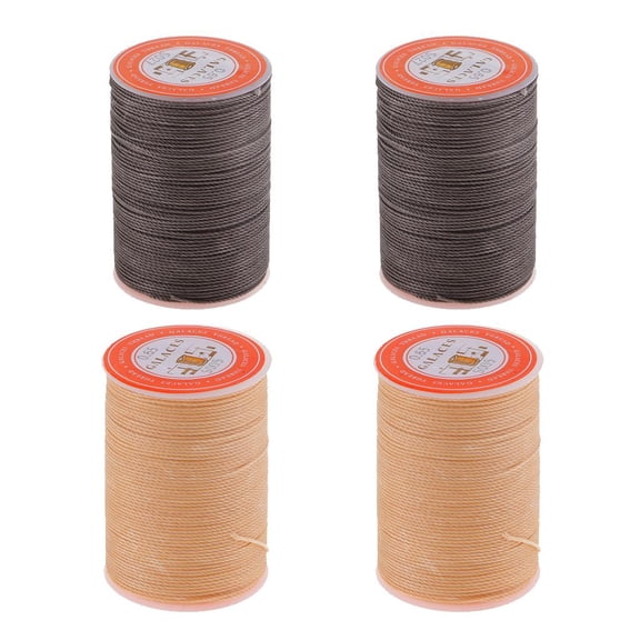 FVDPWYE 4 Rolls Waxed Cord Thread Waxed Cord Jewelry For DIY Necklace Bracelet Beads,