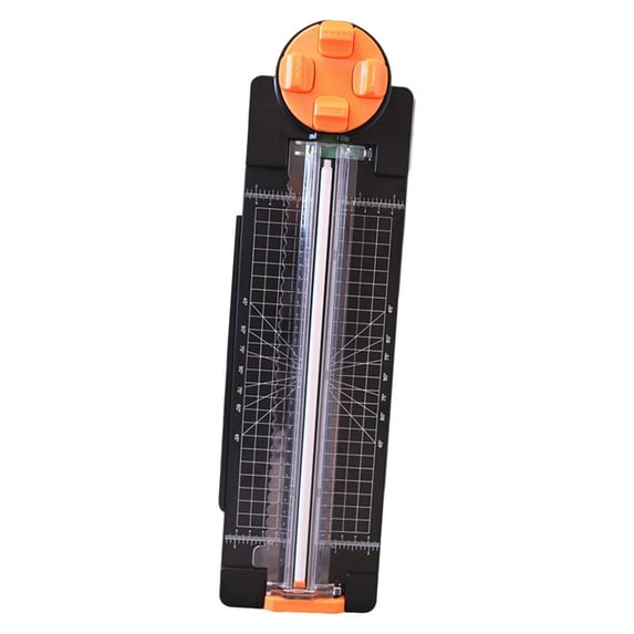 FVDPWYE 4 in 1 Paper Cutter Trimmer Craft Paper Cutting Machine for Labels Classroom Black