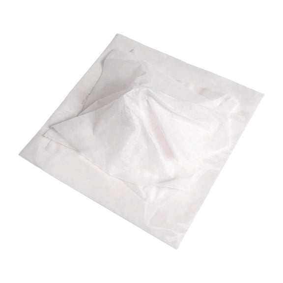 FVDPWYE 40 Pieces Bouquet Packaging Paper Decoration 11.81 Inchx11.81 inch Simple Floral White