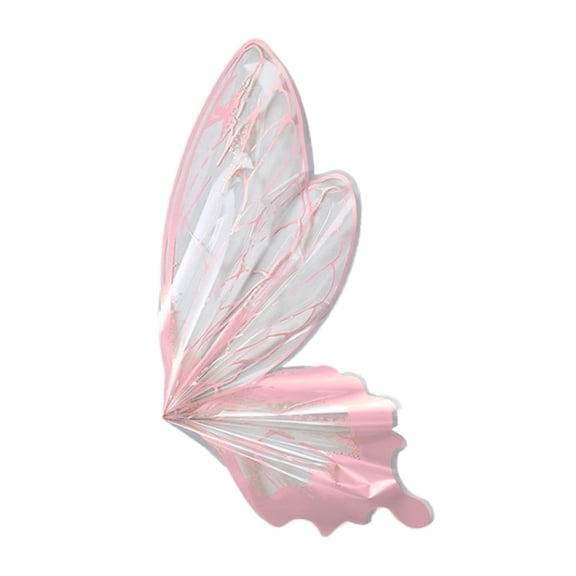 FVDPWYE 40 Pieces Flower Wrapping Papers Packaging Papers Butterfly Styling DIY Crafting Pink