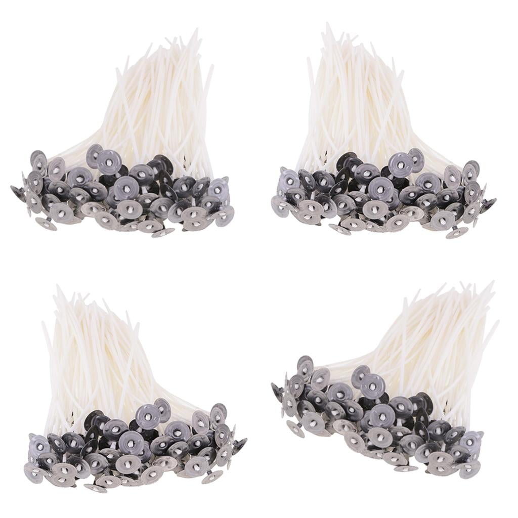 FVDPWYE 400 Pieces Candle Wicks For DIY Candle Making Craft 8/10/12/14cm