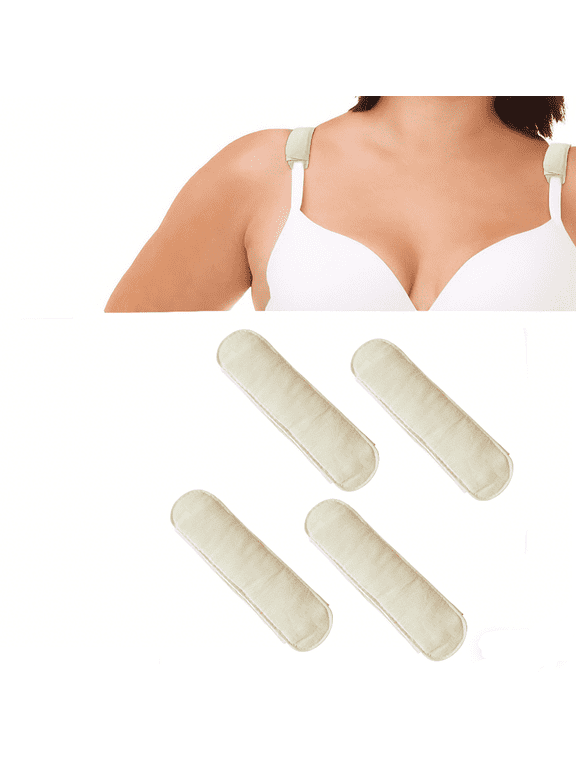 4Pcs Bra Strap Pads Lightweight Soft Sturdy Comfortable Shoulder Protection Pads