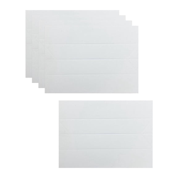 FVDPWYE 5 Pieces Diamond Grading Board Paper Organizer Beading Stone Comparison Gemstone