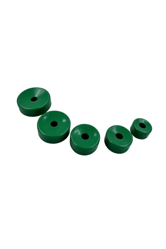 5 Pieces Watch Case Cushion Parts Portable Professional Maintenance Compact Multipurpose Lightweight Non Slip Movement Repair Green