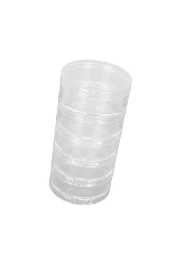 5 Tiered Watch Parts Storage Box Watch Tools Storage Container Watch Accessories 3.8 cmx9.7 cm